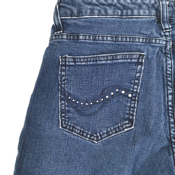 Lee Women's 8 Medium Slender Secret Straight Jeans - Picture 9 of 12